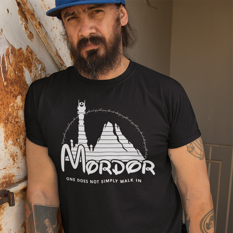 Mordor: One Does not Simply Walk In T-shirt image 1