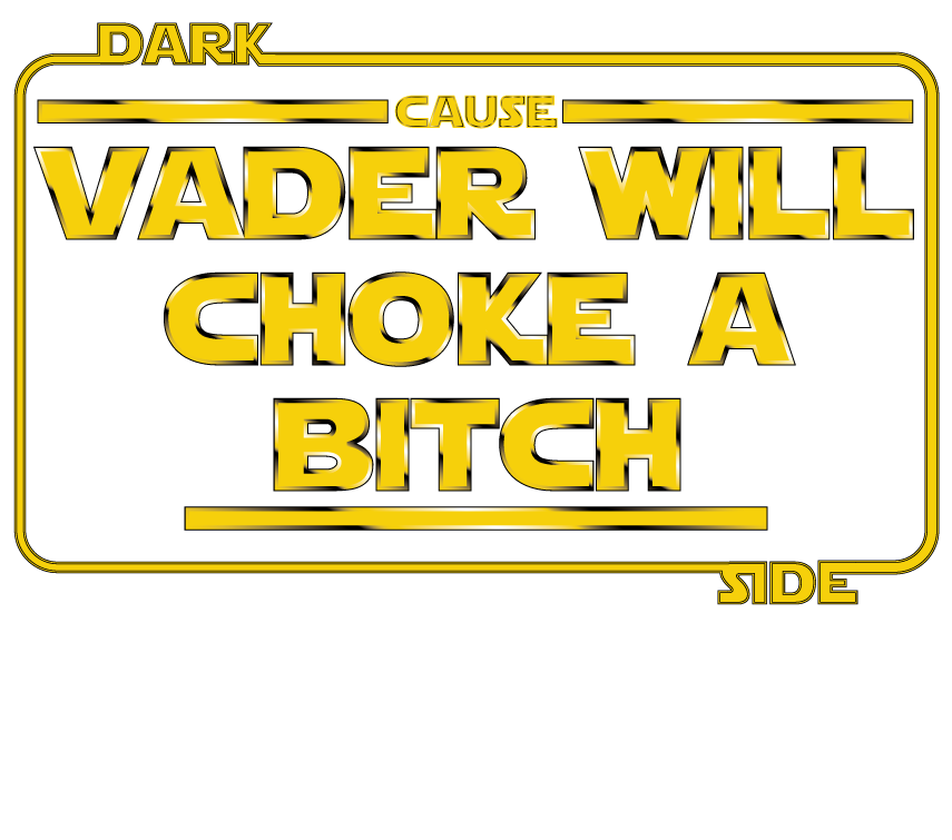 Add your design Camp Mug - Vader will Choke a Bitch image