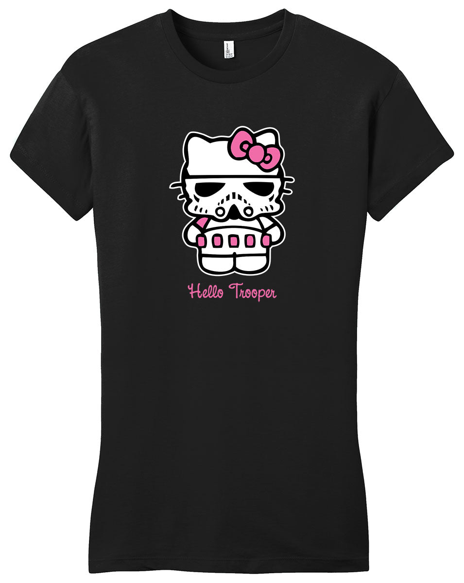 Hello Trooper Ladies T-shirt