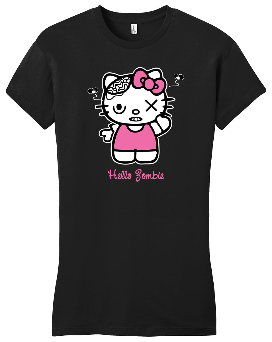 Hello Zombie Ladies T-shirt