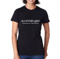 Scottish Girl-Please Keep Out of Direct Sunlight T-shirt
